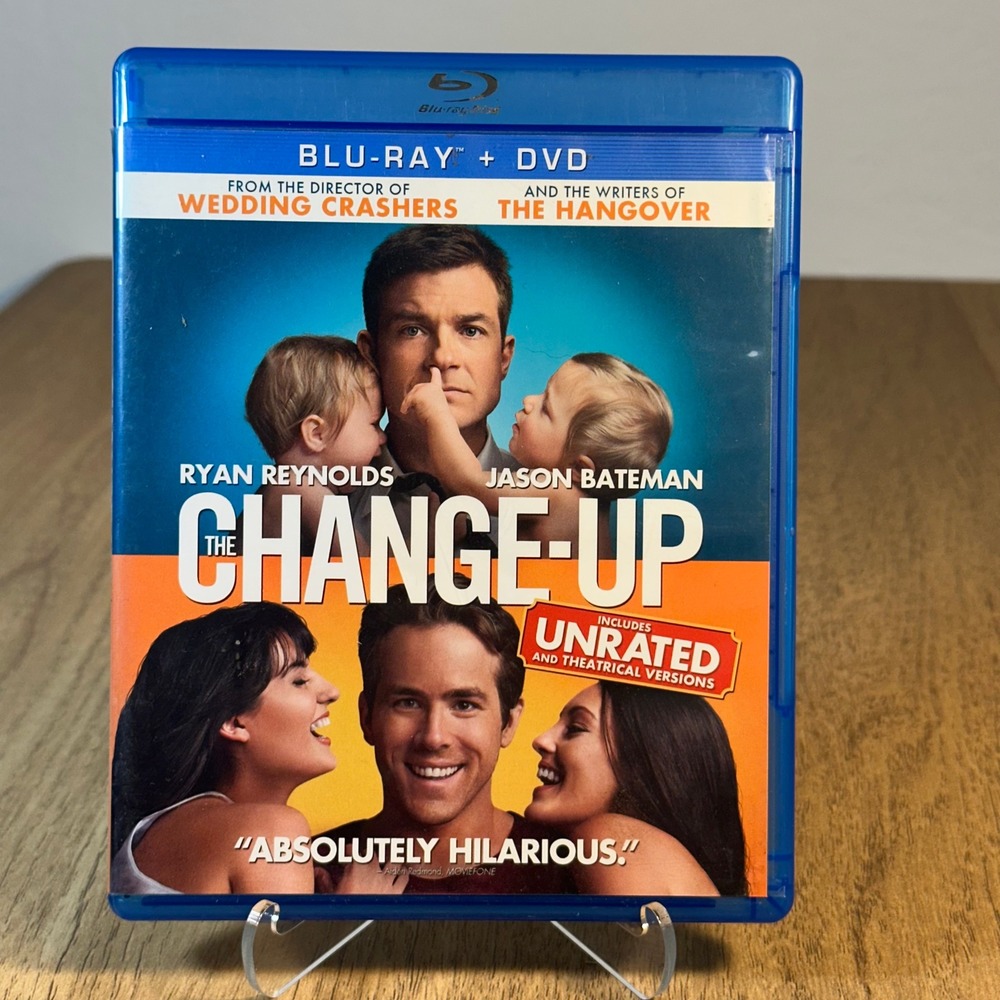 Universal The Change-Up Blu-ray Adult One Size Blue Excellent Unrated Version